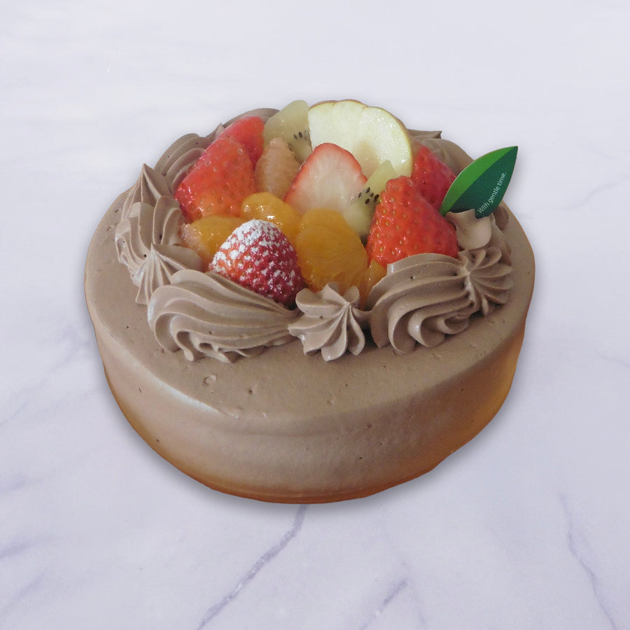 チョコ生ケーキ